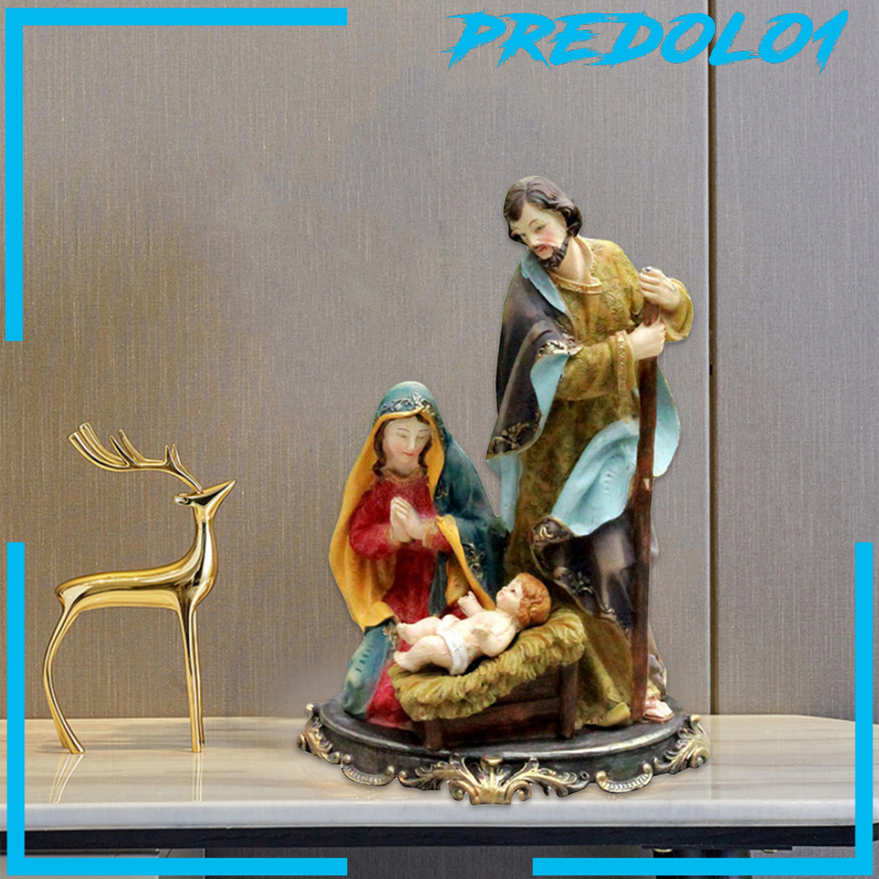 Mô Hình Tượng Chúa Jesus Bằng Nhựa Resin Tỷ Lệ 1 Dùng Trang Trí Độc Đáo