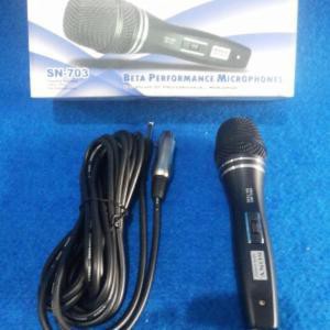 (MỚI) MICRO SONY SN-703 CHO LOA KÉO, AMPLY, KARAOKE CÓ DÂY CỰC HAY LUÔN [FREESHIP]_SLM