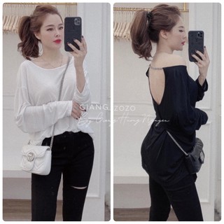 Áo thun dây xích lưng