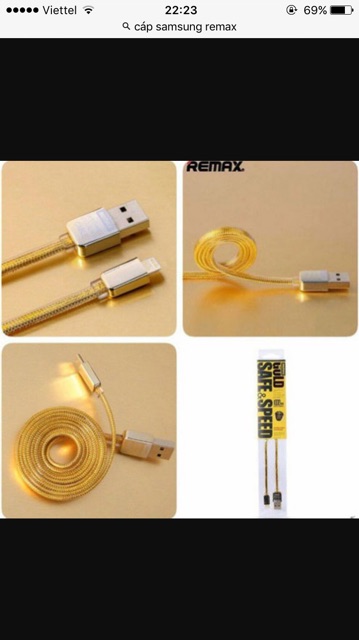 Cáp .....Remax đẹp MELY