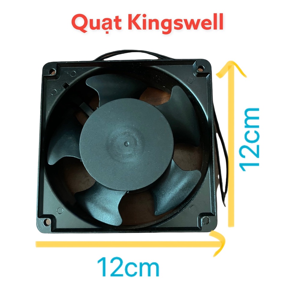 Quạt tủ lạnh 5 cánh Suno lớn 220V (12*12)