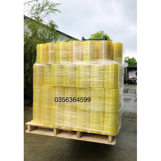 Băng dính cuộn lõi nhựa, băng keo đóng hàng siêu chắc chắn, siêu tiết kiệm