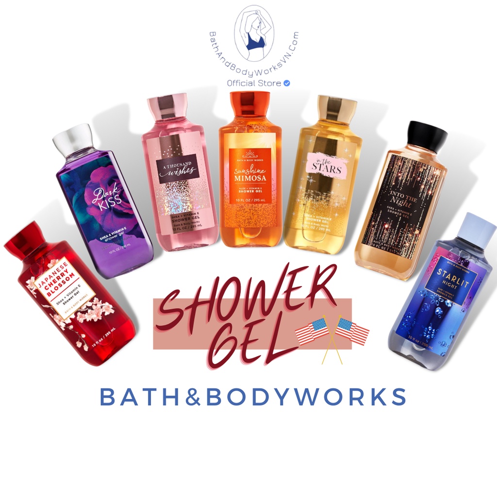 Shower Gel Sữa tắm dưỡng thể Bath And Body Works cấp ẩm và làm sạch cho da, đa dạng mùi hương. | BigBuy360 - bigbuy360.vn