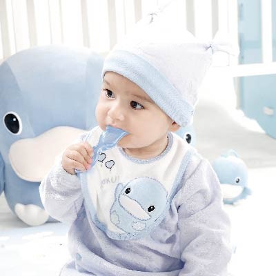 Bàn chải đánh răng cho bé silicone mềm bảo vệ nướu ku.ku duckbill KU5374 (1 cái)