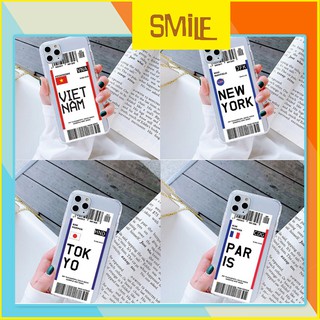 Ốp Lưng Iphone- Ốp iphone In Hình Vé Máy Bay