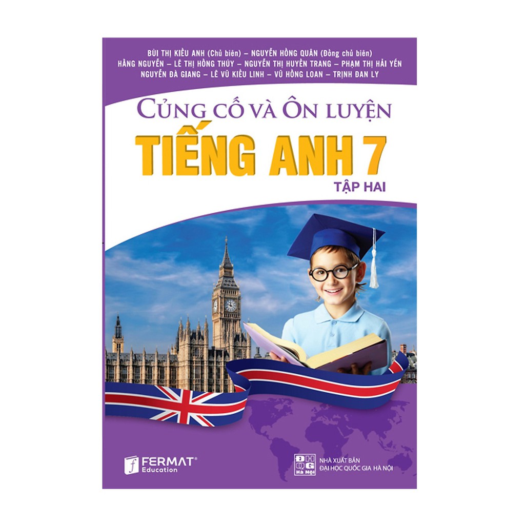 Sách - Củng cố và ôn luyện Tiếng anh 7 - tập 2