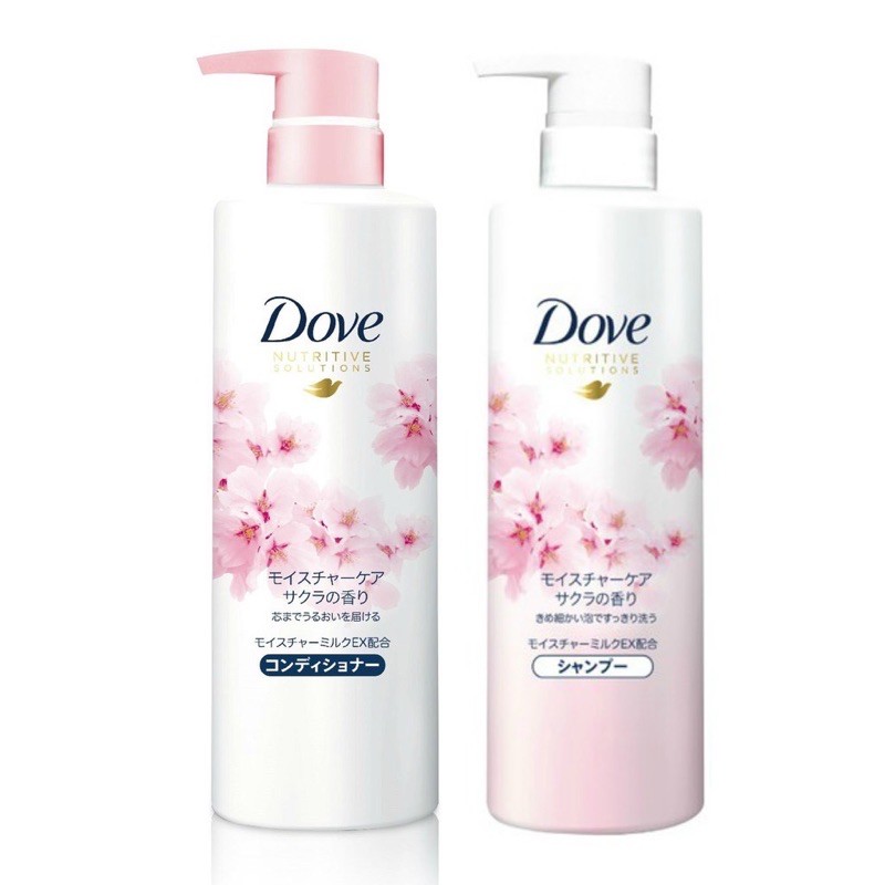 (MẪU MỚI) Dầu Gội Dove Botanical Selection hoa anh đào