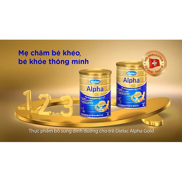 Sữa Vinamilk alpha gold số 1 900gr (cho trẻ 0-6 tháng tuổi)