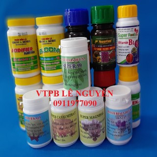 Combo 15 loại phân bón dùng để chăm sóc lan quanh năm