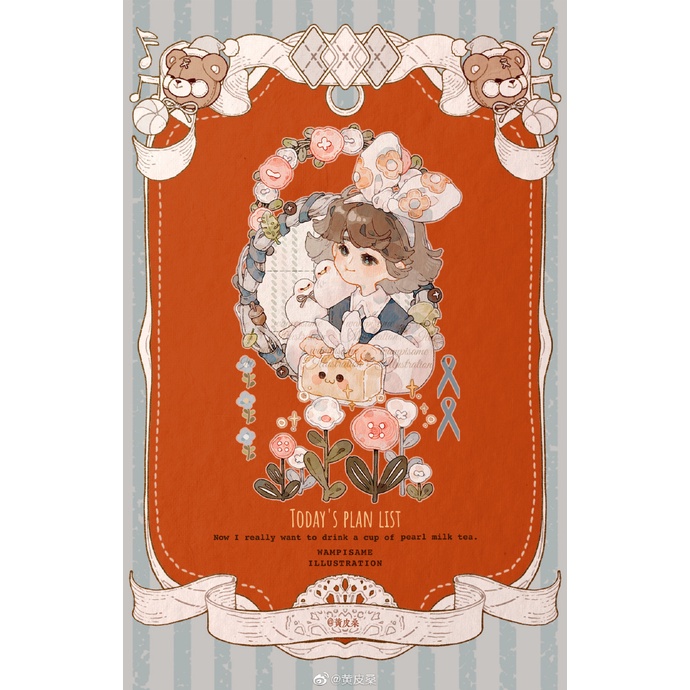 Đoạn chiết hình dán washi tape kỳ nghỉ vui vẻ