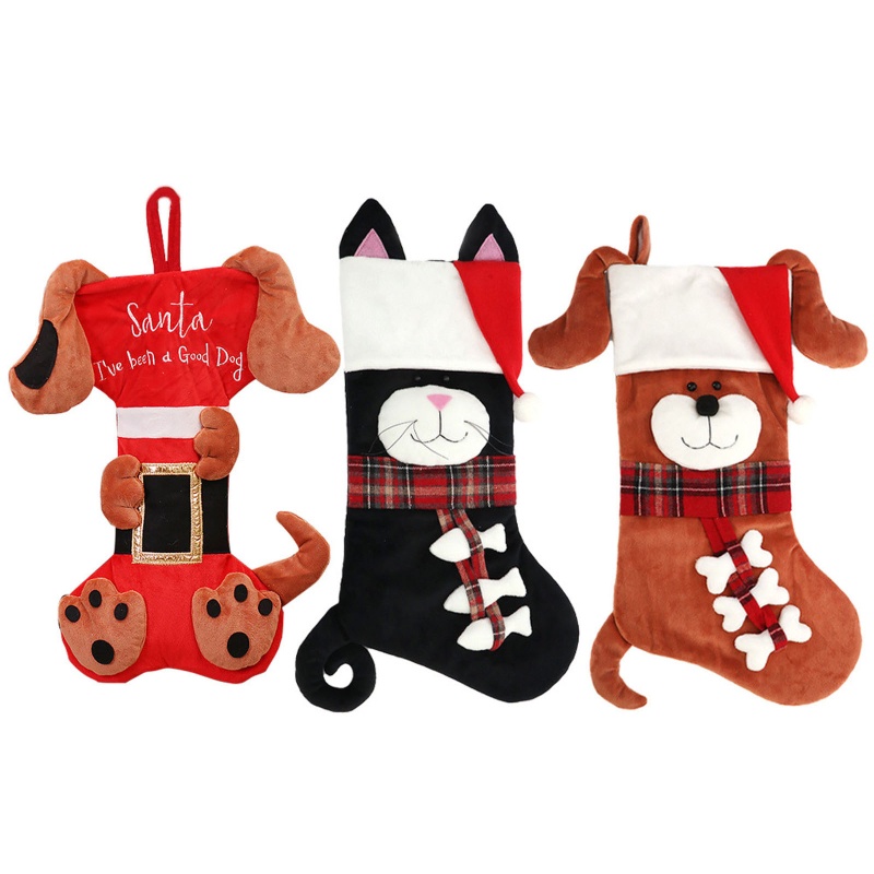 Vớ Giáng Sinh Đáng Yêu Trang Trí Cho Cây Thông Noel