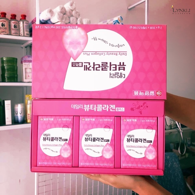 [HANG MOI VỀ] Bột Uống Bổ Sung Collagen Hàn Quốc Hôp 90 gói