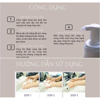 Chính hãng 100% dung dịch vệ sinh saffron - nhụy hoa nghệ tây dạng foam bọt - ảnh sản phẩm 5