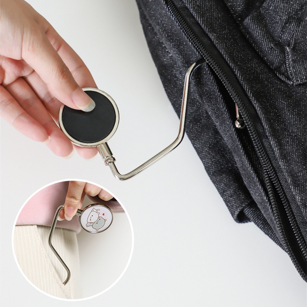 Móc Treo Đồ Dùng Bằng Kim Loại Để Bàn Tiện Dụng Cho Trường Học