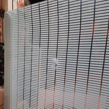 Giấy Dán Kính Kẻ Ô Vuông, Decal Dán Kính Kẻ Ô, Giấy Kính Trang Trí