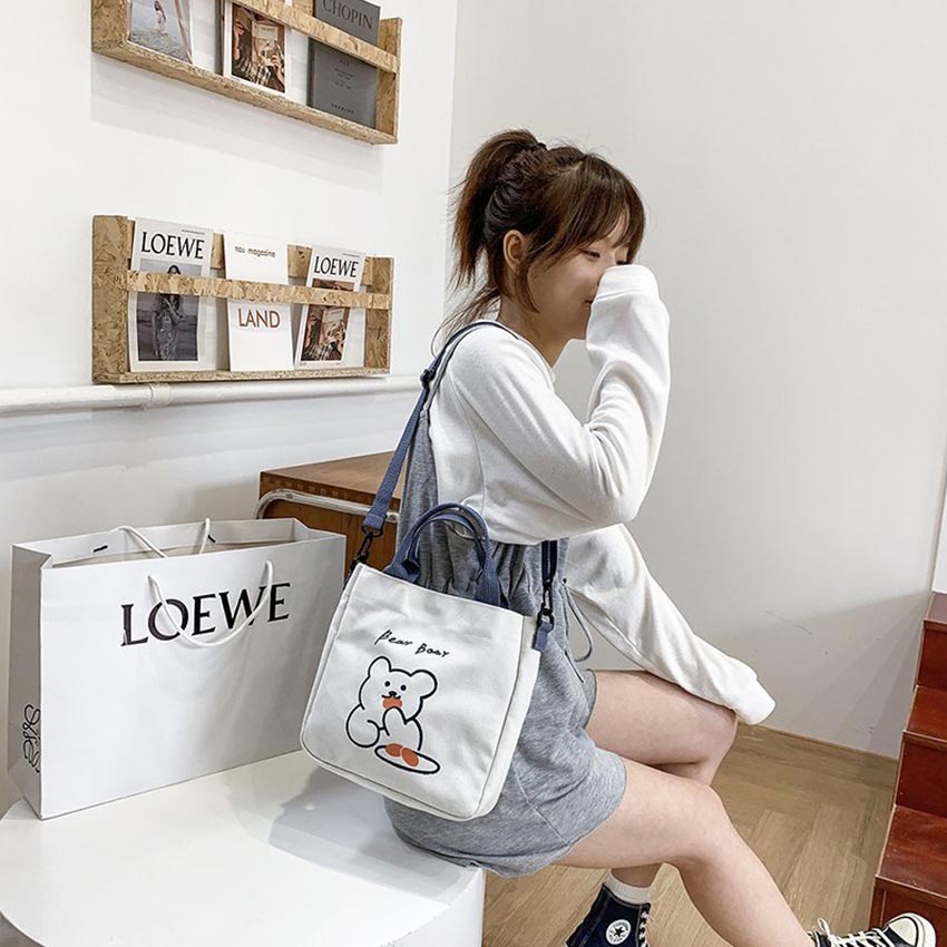 Túi đeo chéo nữ T1034 - túi xách nữ đeo chéo thời trang rất dễ thương - NASI Store