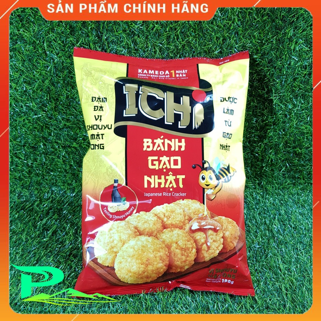 Bánh gạo Nhật IChi vị mật ong - Gói 180g