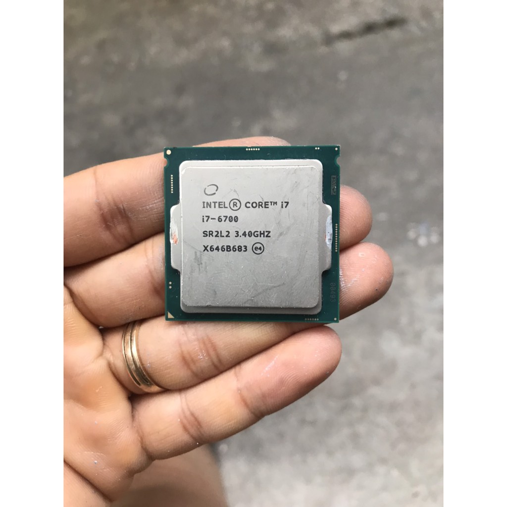 combo bộ sản phẩm- bộ vi xử lý CPU lỗi chết Intel Core i7 6700 6700k 7700 socket 1151 v1 cho pc máy tính để bàn