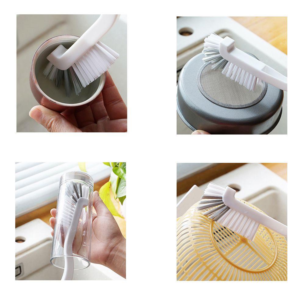 1 Bàn Chải Nhựa Vệ Sinh Cốc Cốc Cà Phê Tiện Dụng