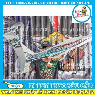 Tem rời Sirius trắng phối tem xanh lục bảo- đen 1
