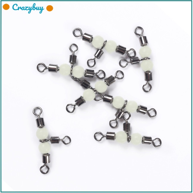 Cr Set 10 Phụ Kiện Câu Cá Hình Chữ T Có Thể Xoay Tiện Dụng