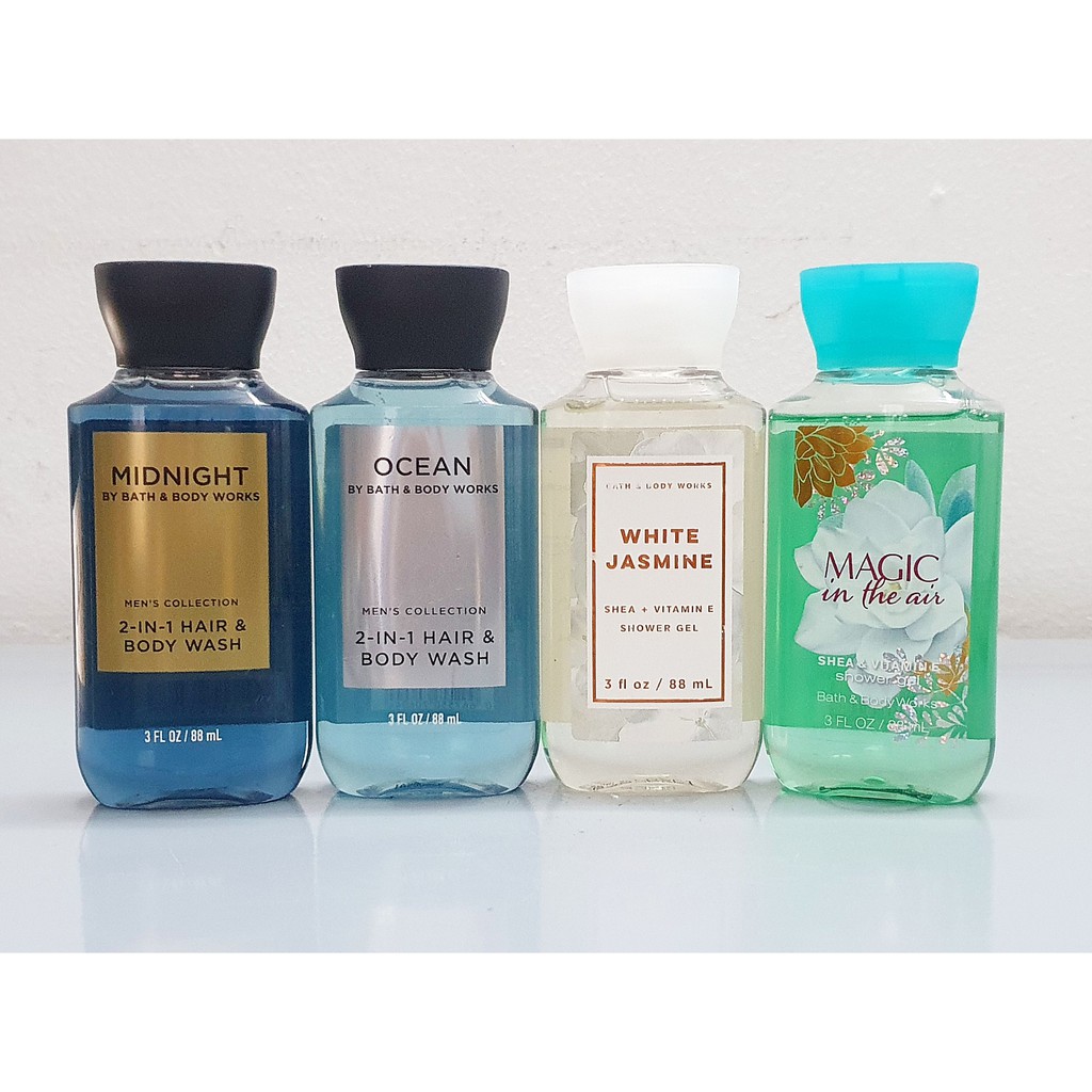 Sữa Tắm Dưỡng Mịn Da Lưu Hương Bath & Body Works của Mỹ chai mini - Nhỏ gọn, tiện lợi khi mang đi