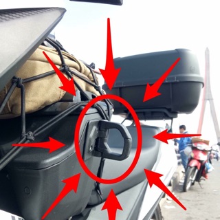 móc treo đồ mẫu xe SH