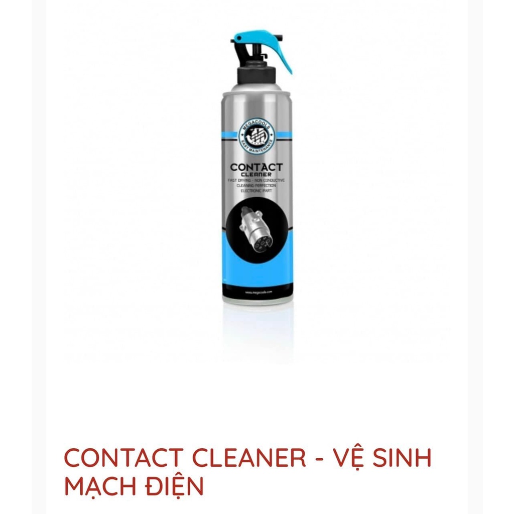CONTACT CLEANER - VỆ SINH MẠCH ĐIỆN - CÙM CÔNG TÁC XE MÁY &amp; Ô TÔ Lượt xem:1114