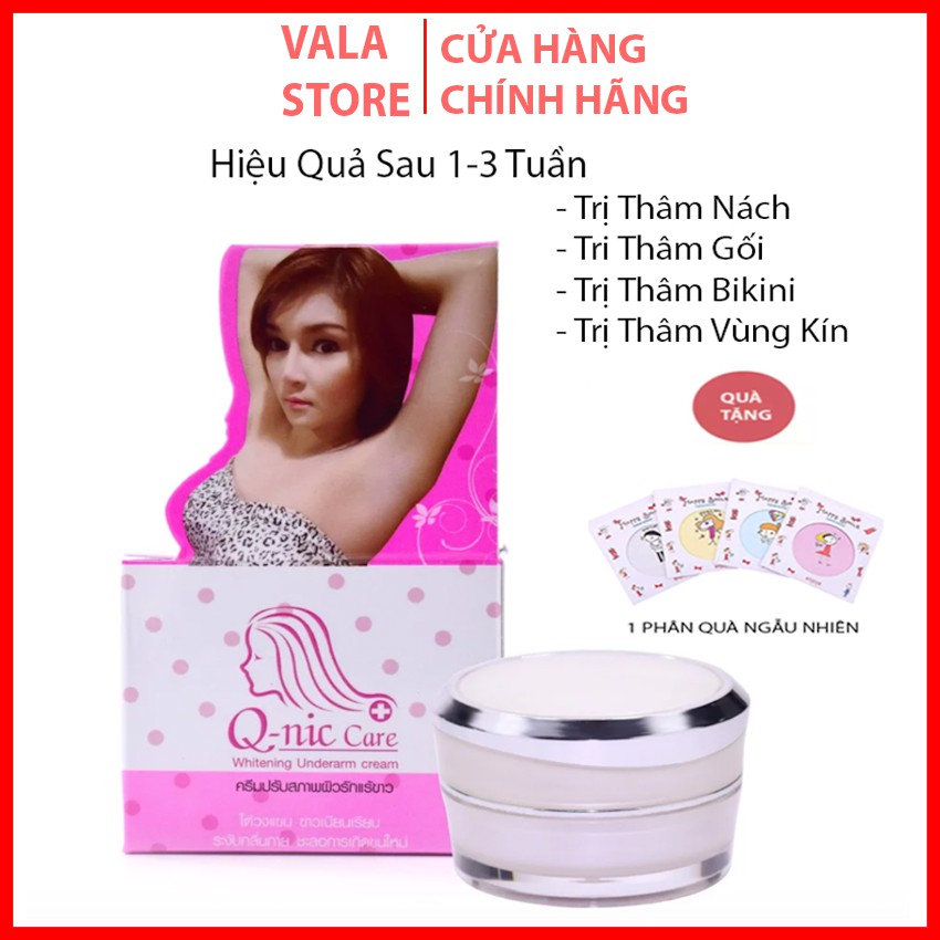 Kem Giảm Thâm Nách , Thâm Mông , Đầu Gối, Khuỷu Tay Q-NIC CARE- 15Gr, Chính Hãng thái lan