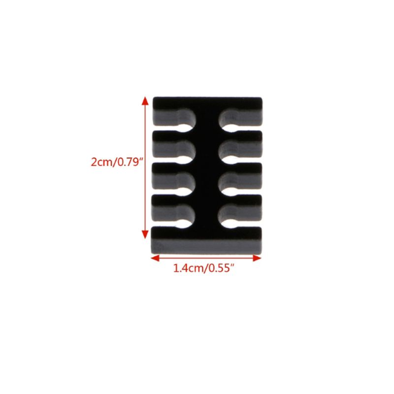 Bộ 5 Kẹp Sắp Xếp Gọn Gàng 8Pin Cho Máy Tính 2.5-3.0mm