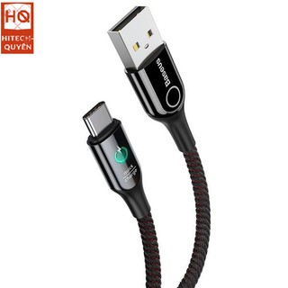 Cáp Sạc tự ngắt Type-C chính hãng Baseus - sạc nhanh, dây bọc dù
