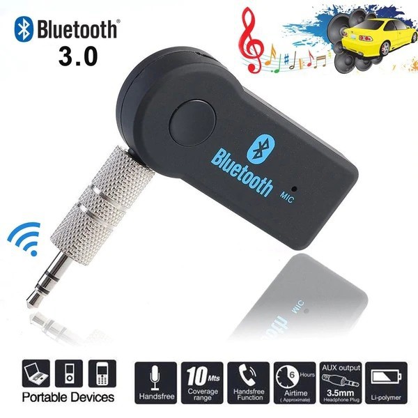 Đầu nhận tín hiệu âm thanh Bluetooth đầu cắm 3.5mm tiện lợi