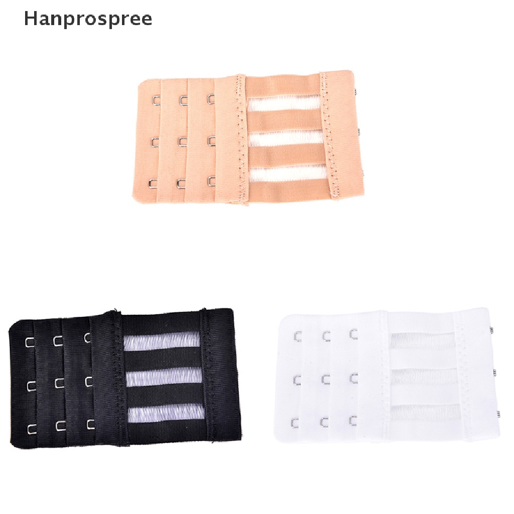 Hanprospree > Dây Đai Áo Ngực 3 Hàng 3 Móc Mở Rộng Có Thể Điều Chỉnh Chất Lượng Tốt Cho Nữ