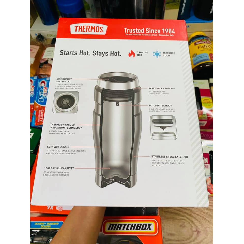 [Hàng US] LY GIỮ NHIỆT THERMOS 473ML CỦA MỸ