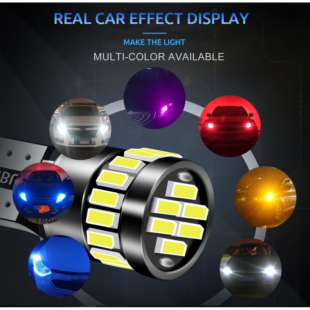 1pcs Super Bright T10 LED kevanly 12v Car Tail