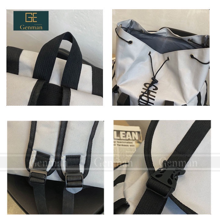 [NEW] Balo Nam Thời Trang, Thiết Kế Năng Động Trẻ Trung, Chất Liệu Dày Chống Nước