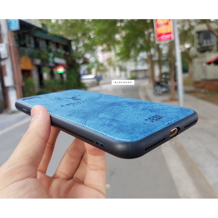 Ốp DEER giả da dể hươu vải bò cho iPhone 6 6s 7 7s 6 Plus 7 Plus 8 Plus iPhone X XS XR XS MAX 11 pro 12 promax mini n32 | WebRaoVat - webraovat.net.vn