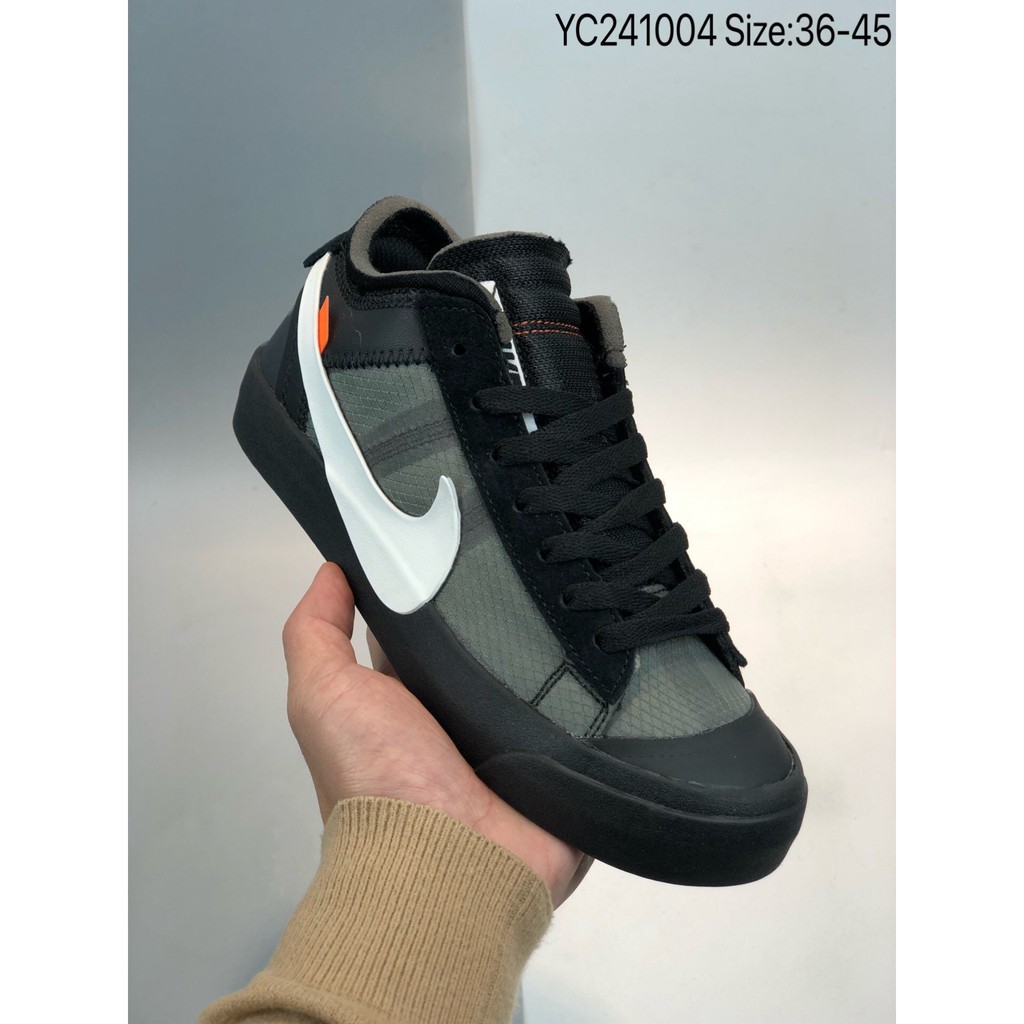 📦 FULLBOX 🌐 ORDER  🎀 SALE 50% 🎀 💯 ẢNH THẬT 🏷 Nike The 10 Nike Blazer Mid Off-White 🏷 👟 GIÀY NAM NỮ 👟