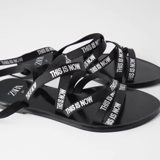 Zara - Sandal chữ Zara