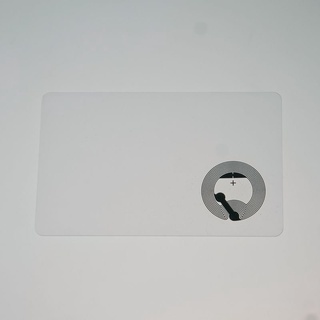 Combo 10 thẻ namecard thông minh có gắn chip nfc 216 - màu trong suốt đục