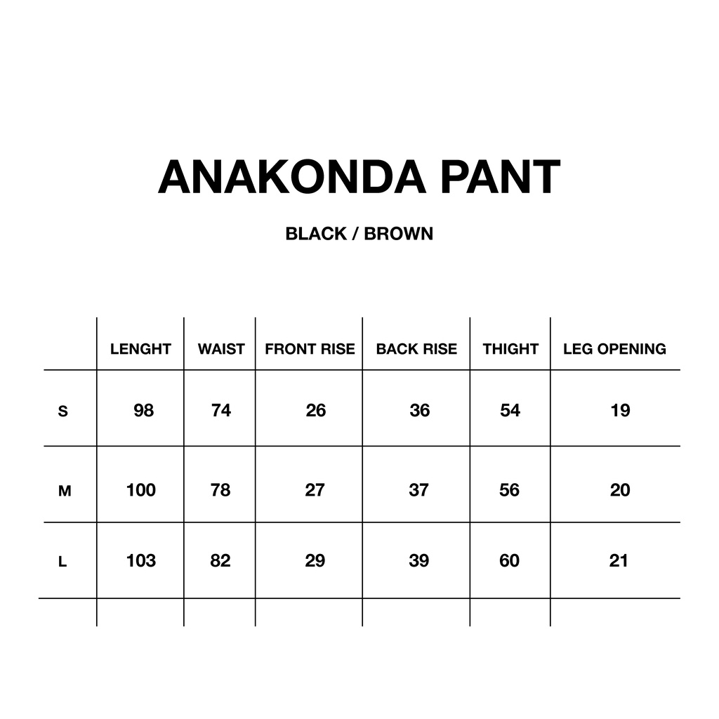 QUẦN SÚNG ANAKONDA / BLACK