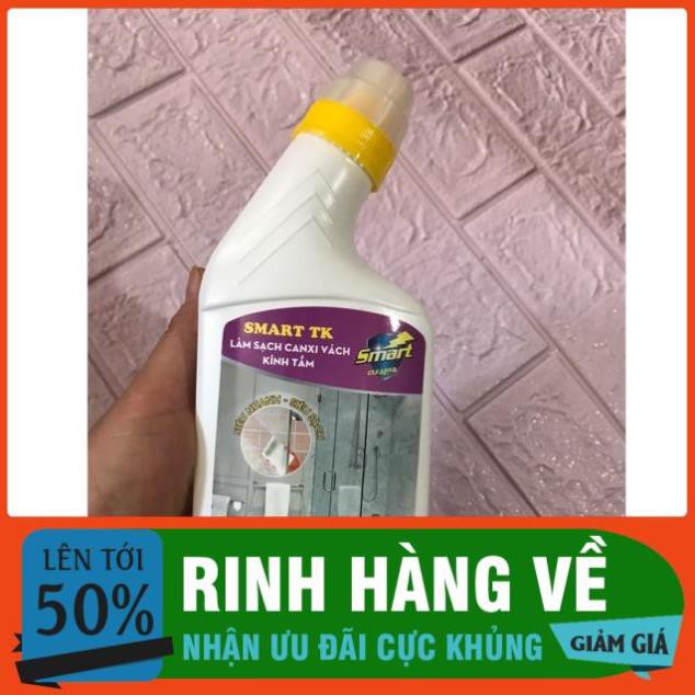 Dung dịch tẩy cặn canxi vách kính nhà tắm Smart TK (300 ml)