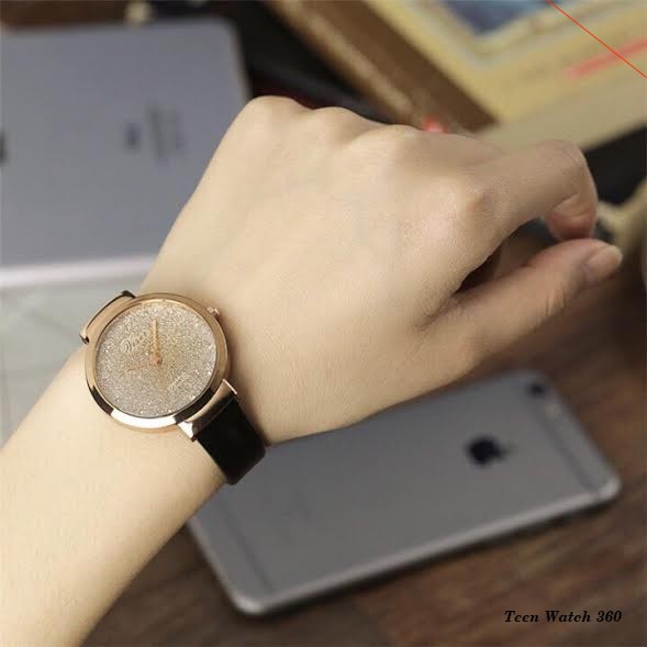 Đồng hồ thời trang nữ Viser VS03 mặt vát cực đẹp mặt to cá tính | BigBuy360 - bigbuy360.vn