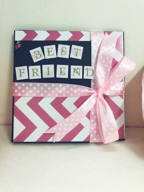 Album mini Scrapbook folio chủ đề Best Friend