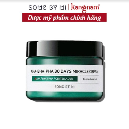 Kem Dưỡng Giảm Mụn Some By Mi AHA-BHA-PHA 30 Days Miracle Cream 50ml