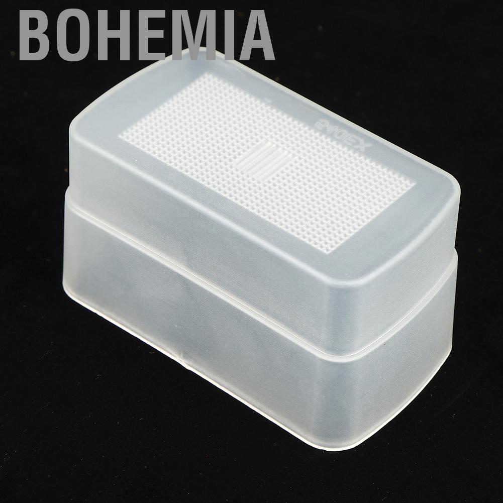 Bohemia Annjo 3Pcs Softbox Flash Bounce Diffusers Digital Camera Speedlite Fit for Canon 540EX Top White