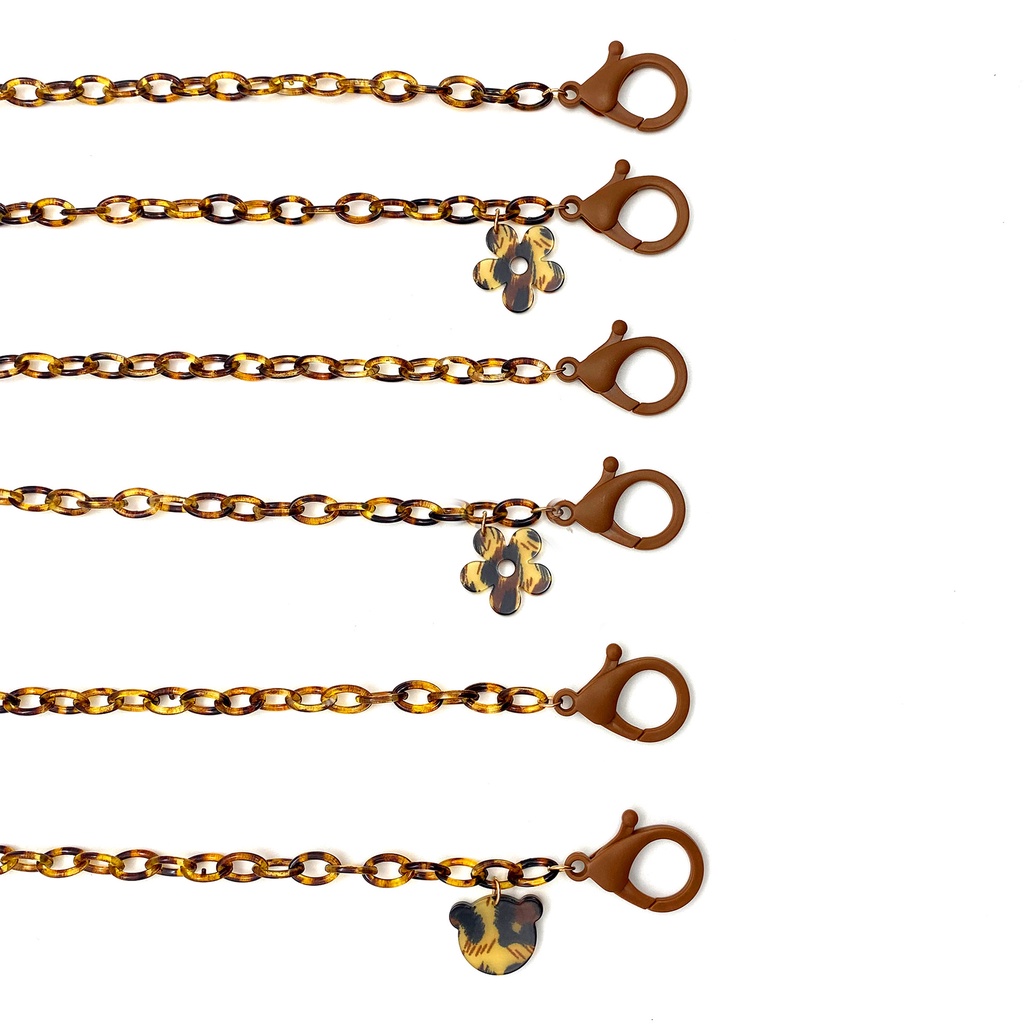 Dây Đeo Mắt Kính Họa Tiết Hoa Xinh Xắn