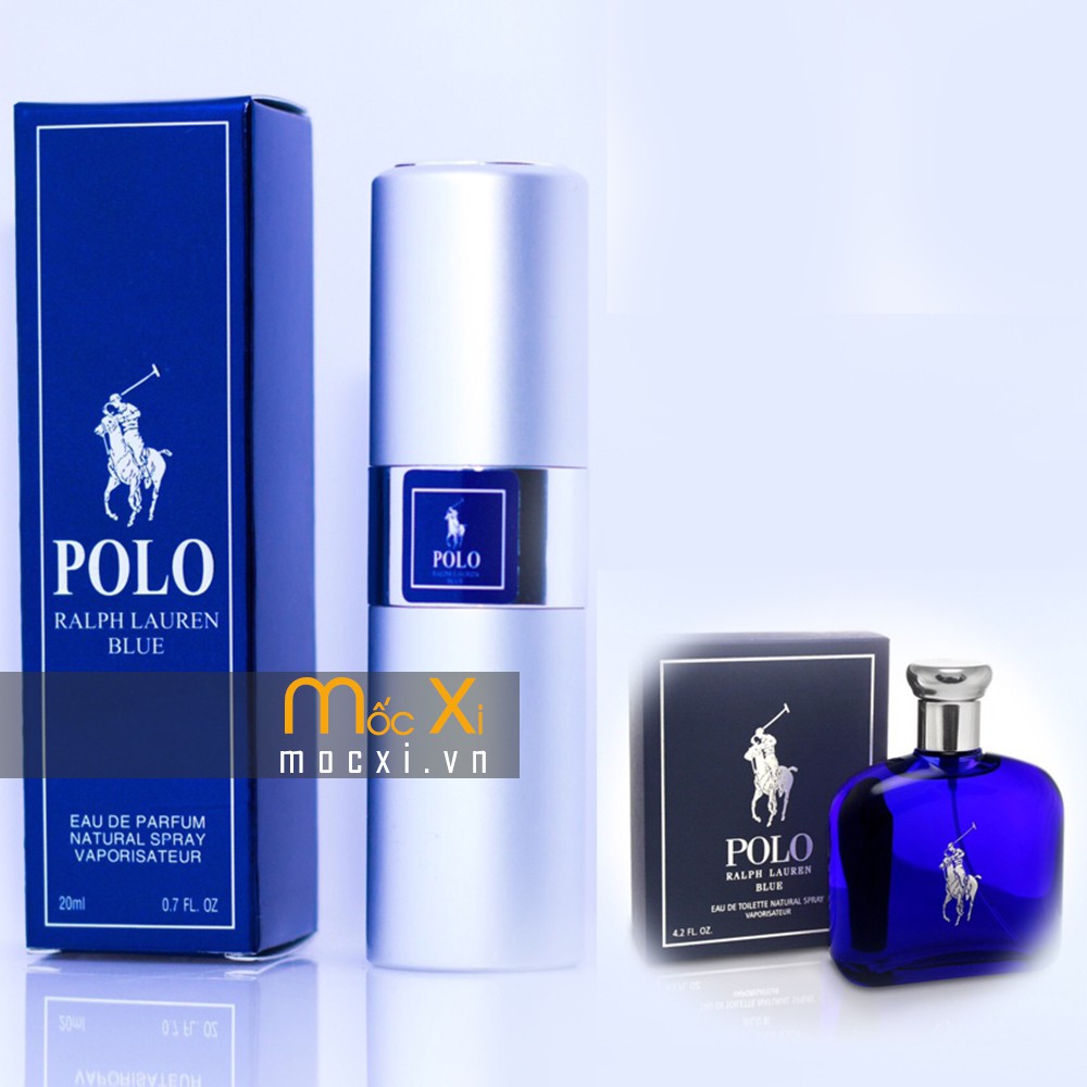 [Đảm Bảo] NƯỚC HOA Nam [HÀNG ĐẢM BẢO] POOLO XANH 20ML | Thế Giới Skin Care