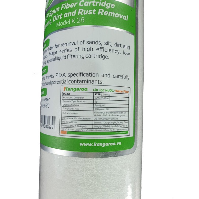 Bộ 3 lõi lọc số 1 kangraoo | BigBuy360 - bigbuy360.vn