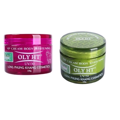 Kem Dưỡng Trắng Da Toàn Thân  V.I.P  150g OLY HT - Hàng Chính Hãng